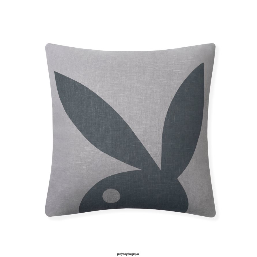 oreiller lapin ombre Playboy accessoire gris unisexe 224ZVZ914