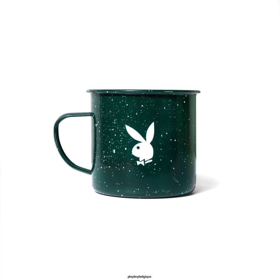 tasse de camp en émail Playboy accessoire vert unisexe 224ZVZ903