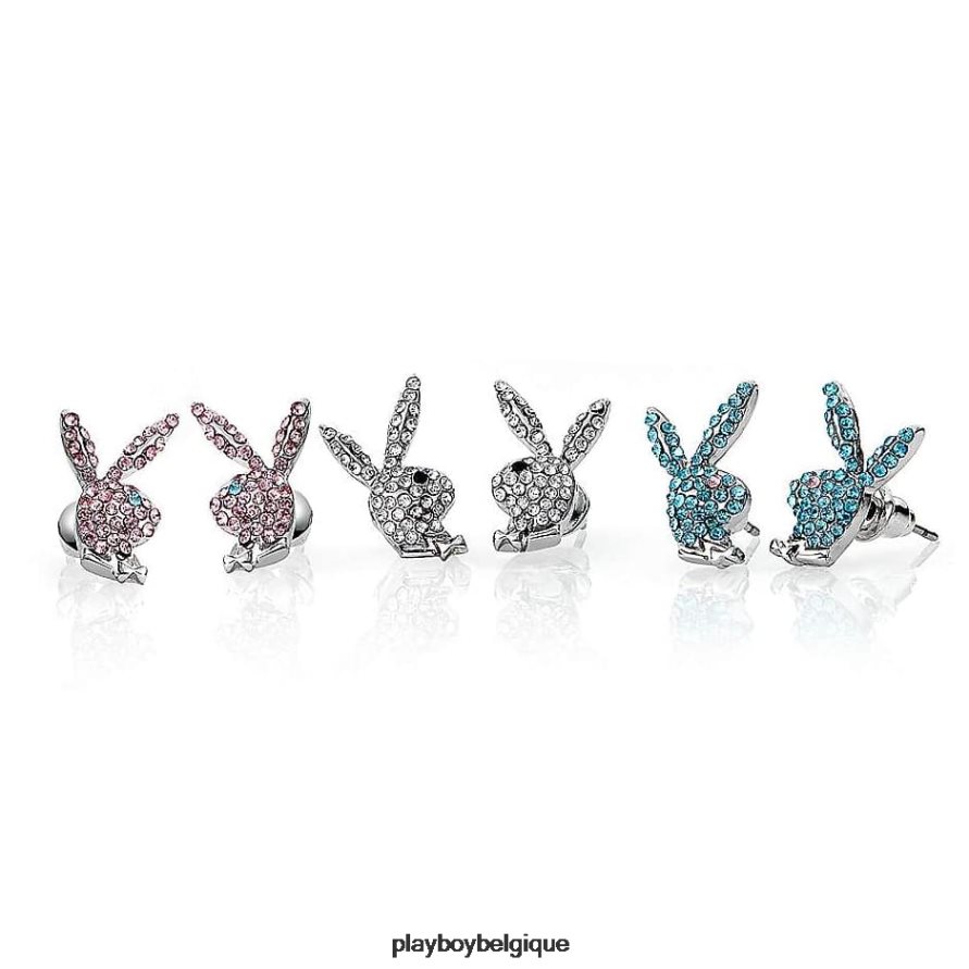 boucles d'oreilles lapin Playboy accessoire original femmes 224ZVZ1636