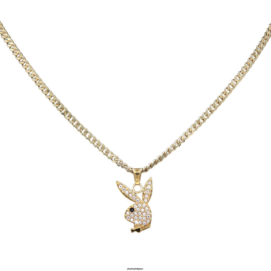 le collier délicat Playboy accessoire or femmes 224ZVZ1646