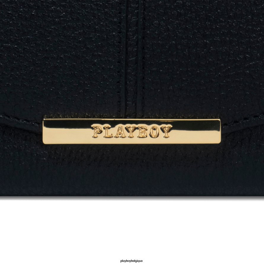 portefeuille à trois volets en cuir Playboy accessoire original femmes 224ZVZ1617