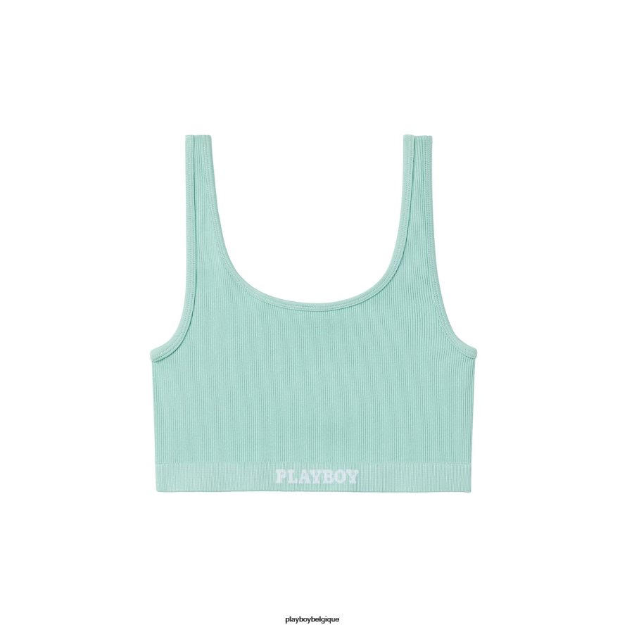 soutien-gorge de sport Playboy vêtements aqua femmes 224ZVZ1546