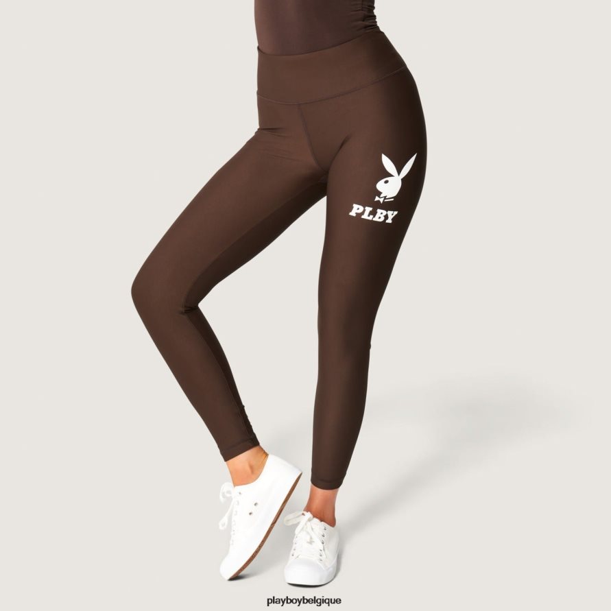 legging tête de lapin Playboy vêtements brun femmes 224ZVZ1173