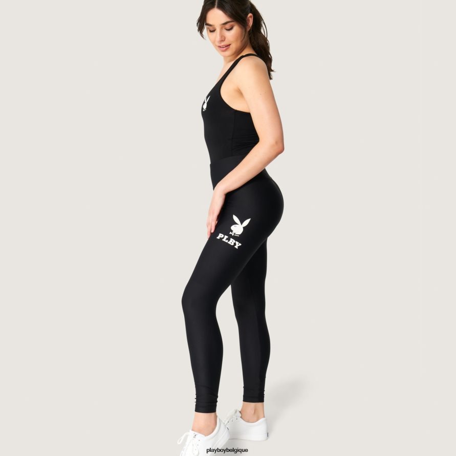 legging tête de lapin Playboy vêtements noir femmes 224ZVZ1166