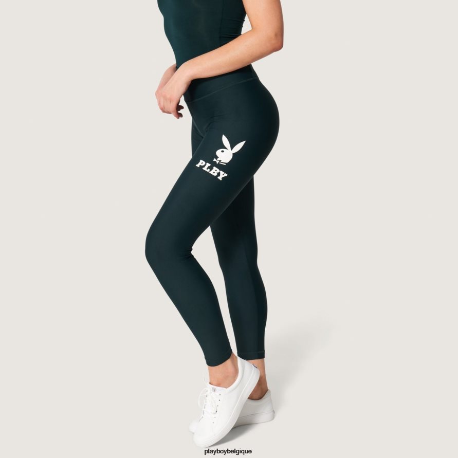 legging tête de lapin Playboy vêtements vert femmes 224ZVZ1171