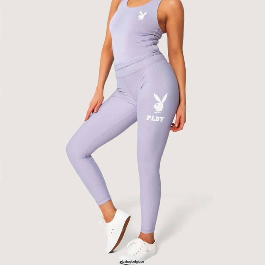 legging tête de lapin Playboy vêtements violet femmes 224ZVZ1169