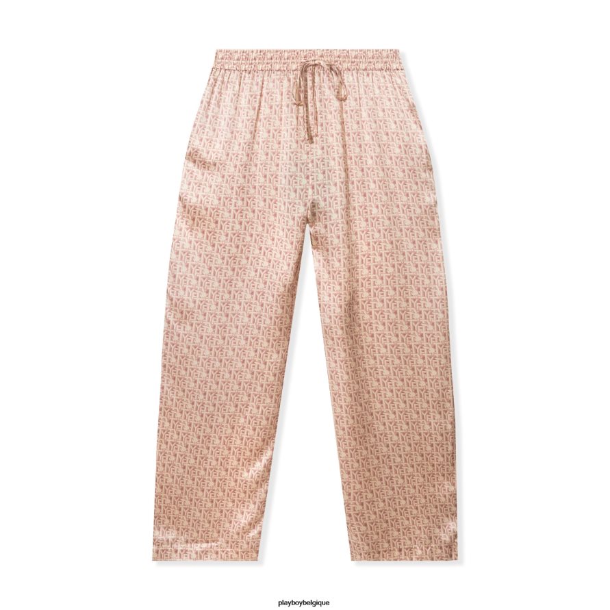 pantalon en soie lapin à répétition Playboy x Revolve vêtements rougir femmes 224ZVZ1196