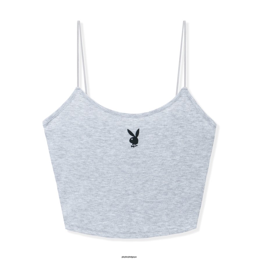 caraco classique Playboy vêtements gris femmes 224ZVZ925