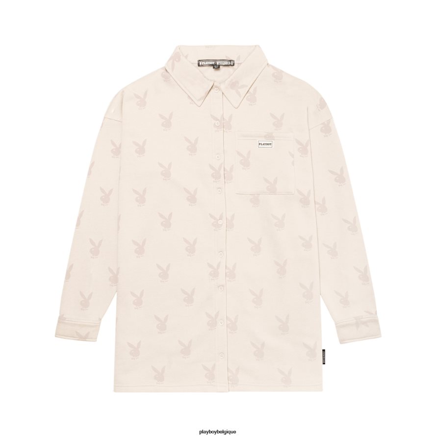 chemise de nuit décontractée Playboy vêtements pierre femmes 224ZVZ151