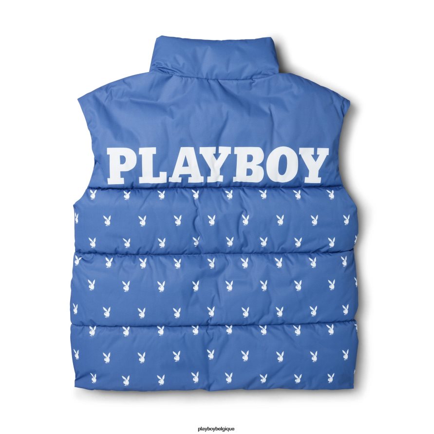 doudoune lapin Playboy vêtements bleu femmes 224ZVZ1128