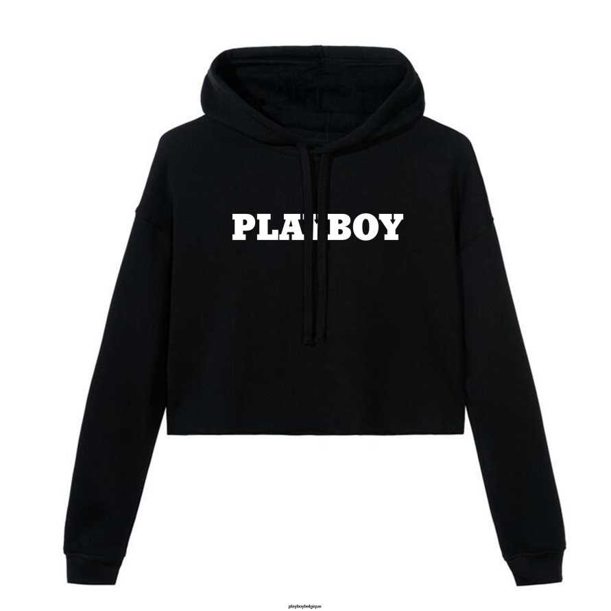 sweat à capuche court Playboy vêtements original femmes 224ZVZ1081
