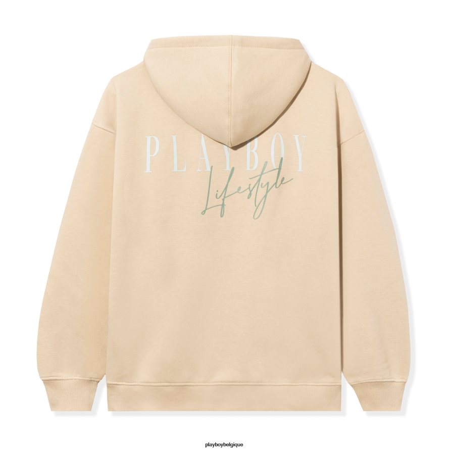 sweat à capuche zippé lifestyle Playboy vêtements pierre femmes 224ZVZ1147