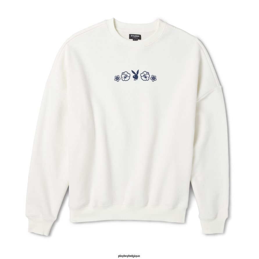 sweat-shirt pour petit ami Playboy vêtements bleu femmes 224ZVZ1125