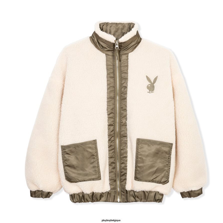 veste à patch peluche Playboy vêtements pierre femmes 224ZVZ1077