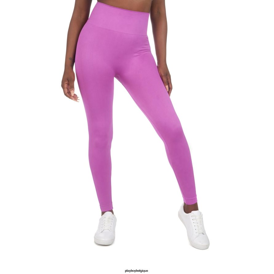 legging de sport Playboy vêtements framboise femmes 224ZVZ1293