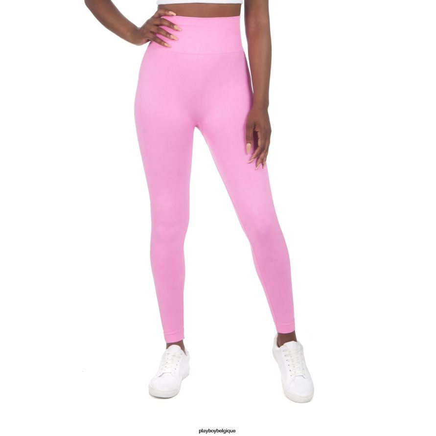 legging de sport Playboy vêtements rose femmes 224ZVZ1296