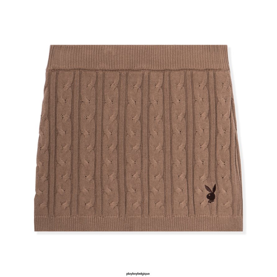 mini-jupe à torsades Playboy vêtements portabelle femmes 224ZVZ1214