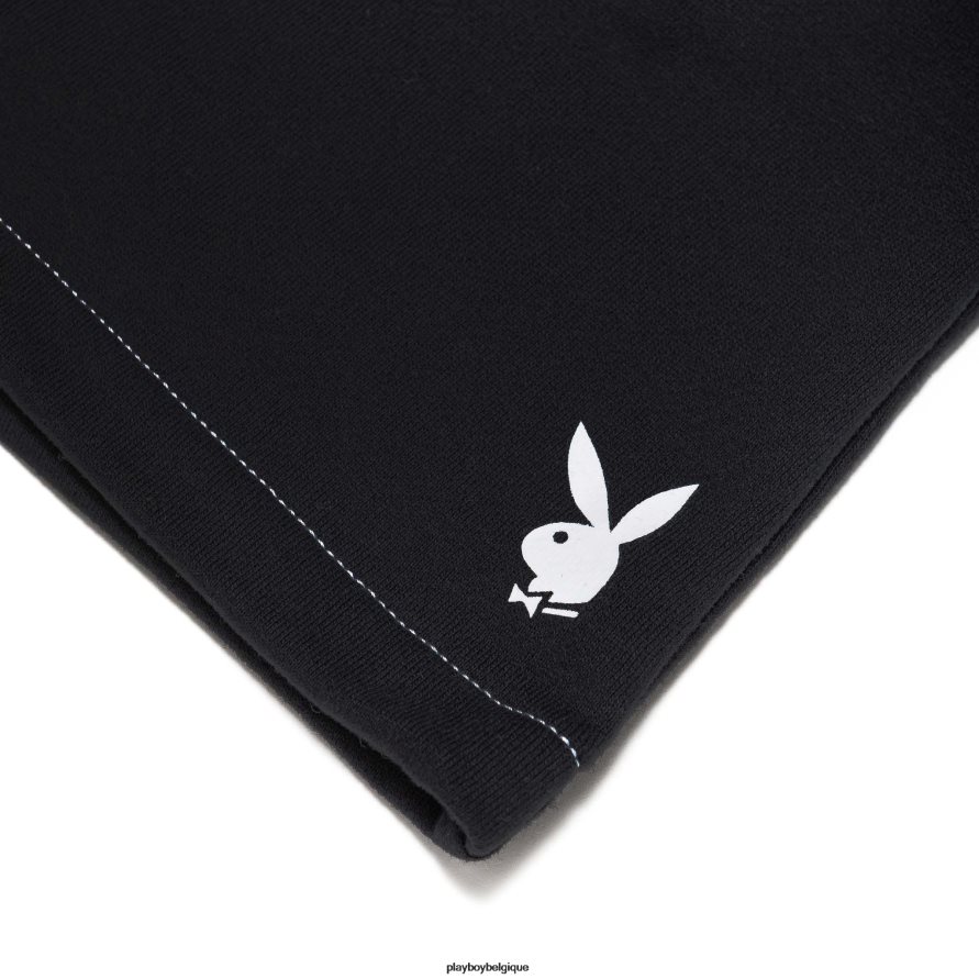 mini-jupe universitaire Playboy vêtements anthracite femmes 224ZVZ1220
