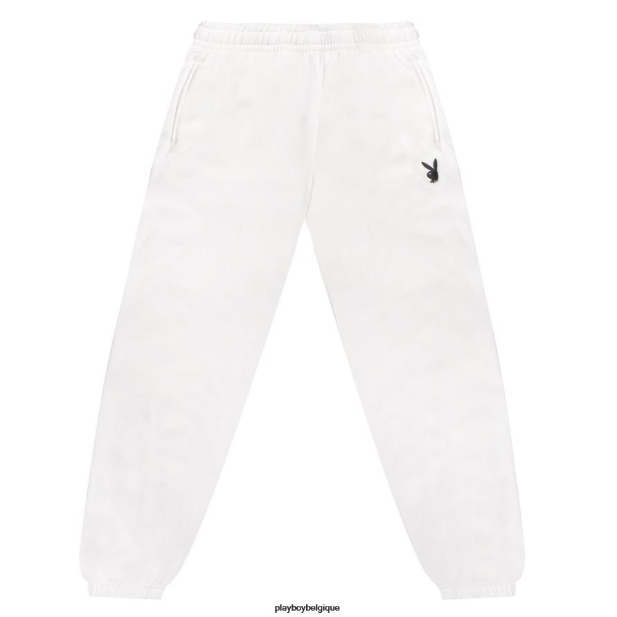 pantalon de survêtement classique pour petit ami Playboy vêtements blanc femmes 224ZVZ1202