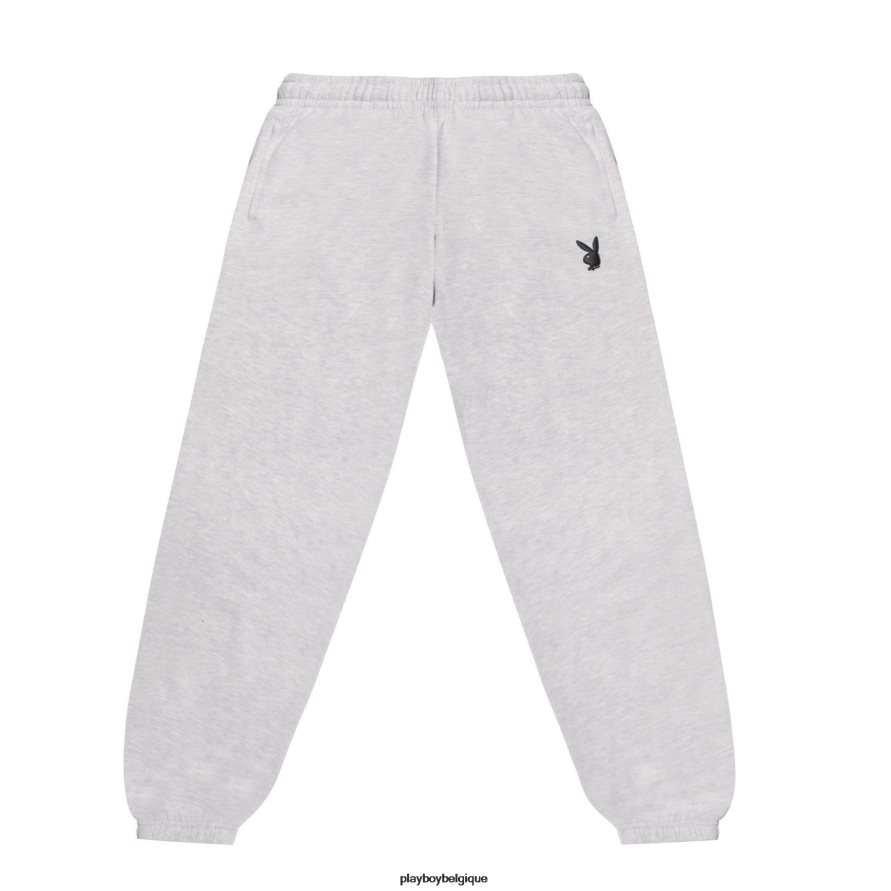 pantalon de survêtement classique pour petit ami Playboy vêtements gris femmes 224ZVZ1205