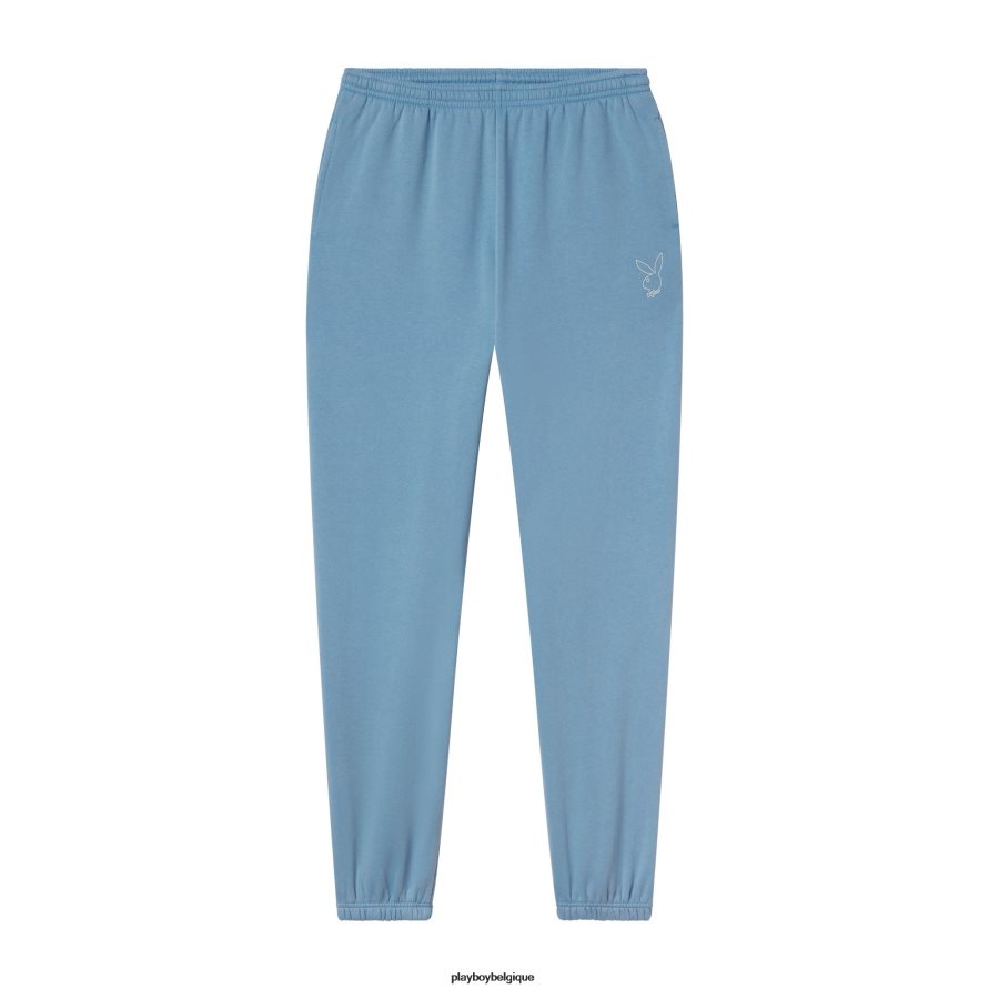 pantalon de survêtement contre les engelures Playboy vêtements bleu clair femmes 224ZVZ1335