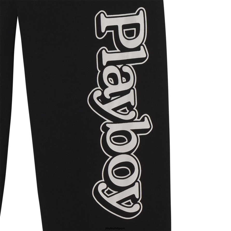 pantalon de survêtement d'hiver Playboy vêtements noir femmes 224ZVZ1266