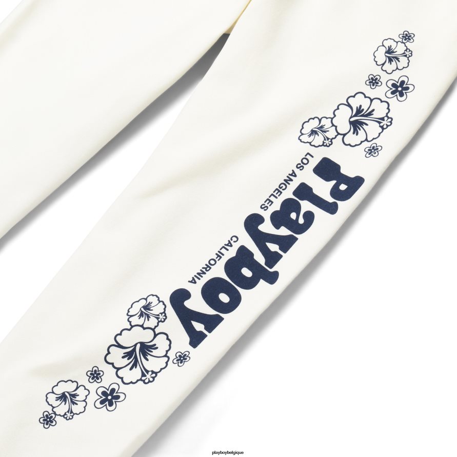 pantalons de survêtement écrasés Playboy vêtements bleu femmes 224ZVZ1253