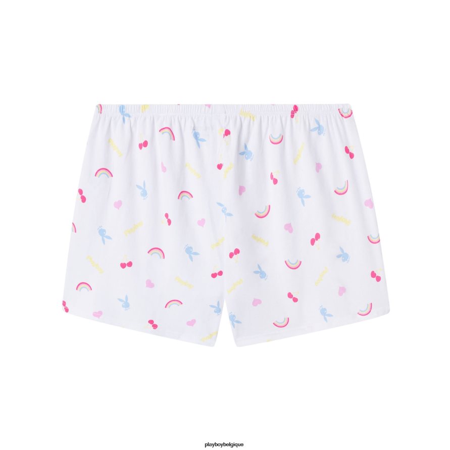 short de détente de rêve Playboy vêtements multi femmes 224ZVZ1255