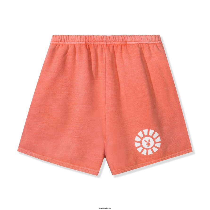 short de survêtement à imprimé sunburst Playboy vêtements pêche femmes 224ZVZ1321