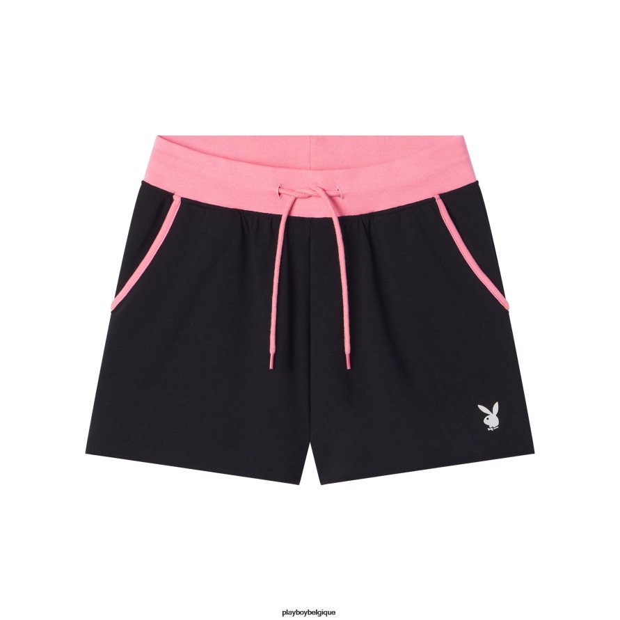 short à logo Playboy vêtements original femmes 224ZVZ1222