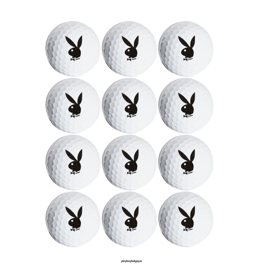 balles de golf (boîte de 12) Playboy accessoire original Hommes 224ZVZ838
