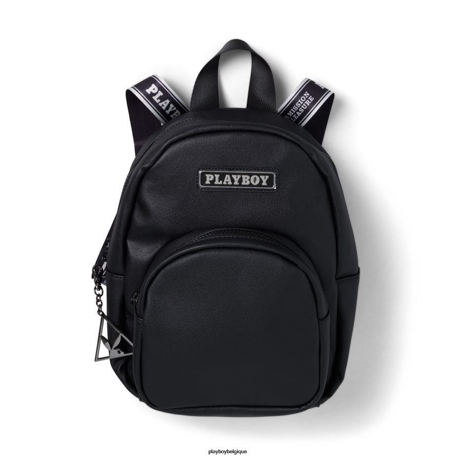 mini sac à dos à logo Playboy accessoire noir Hommes 224ZVZ834
