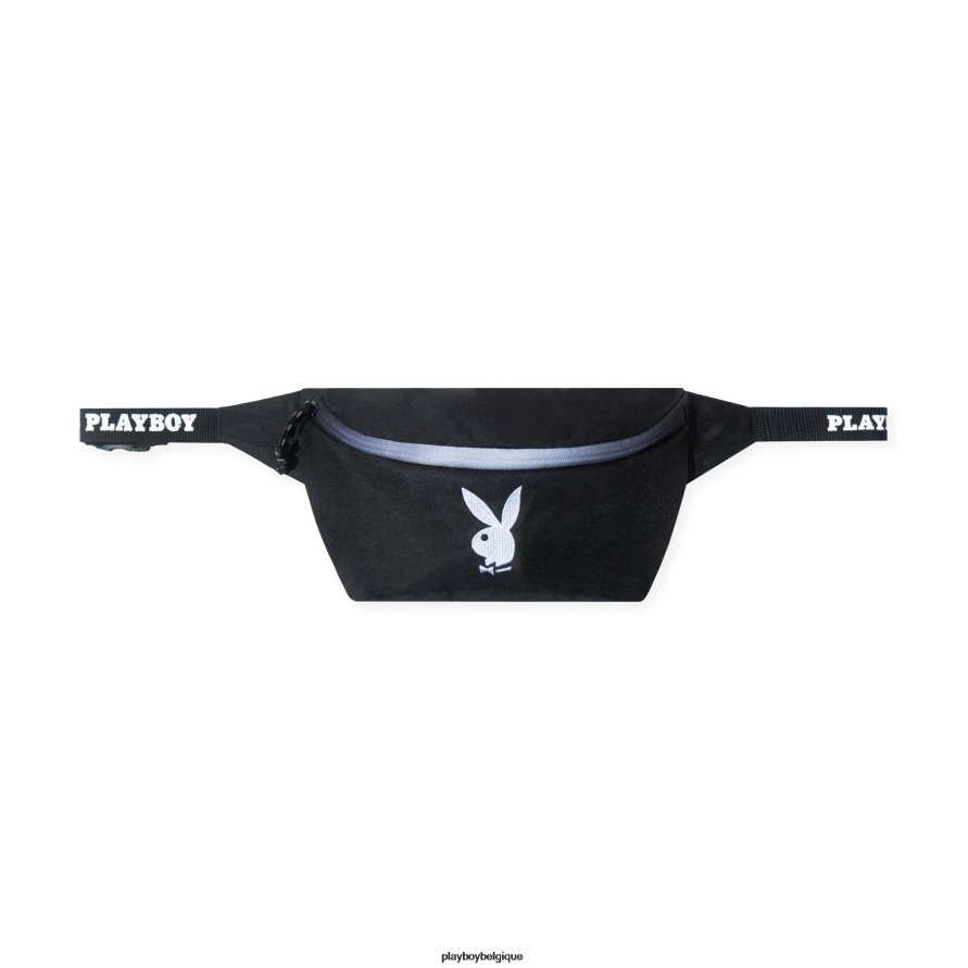 sac banane classique Playboy accessoire noir Hommes 224ZVZ822