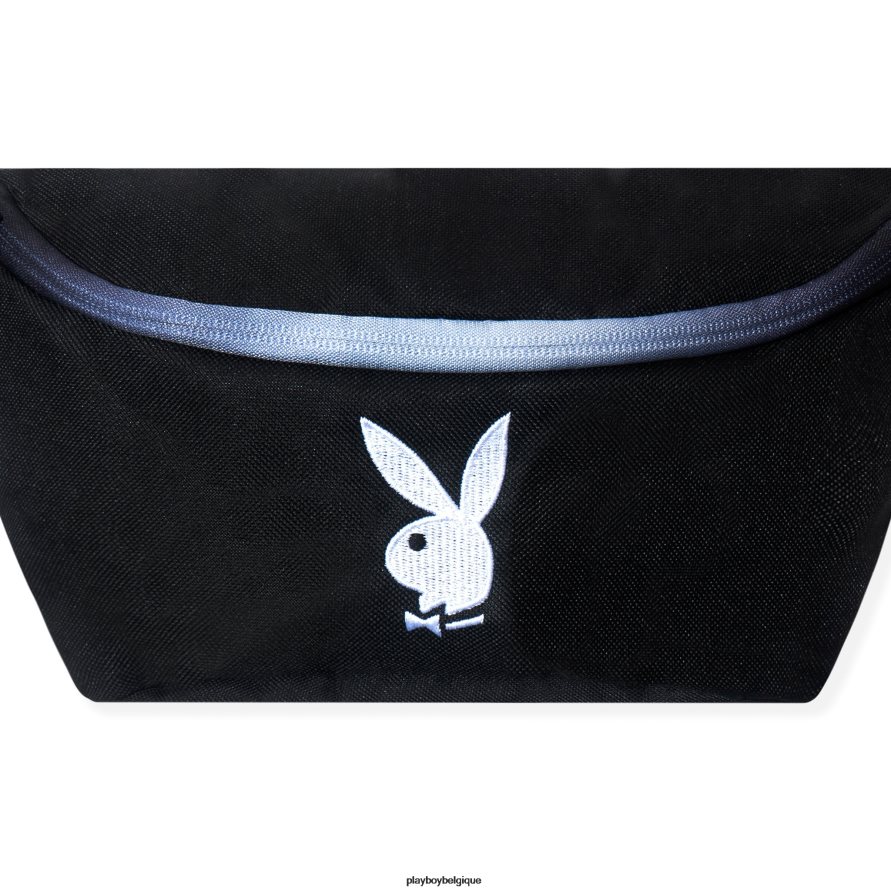 sac banane classique Playboy accessoire noir Hommes 224ZVZ822