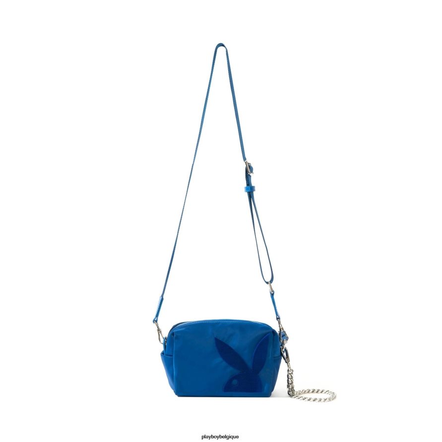 sac à bandoulière en nylon Playboy accessoire cobalt Hommes 224ZVZ851