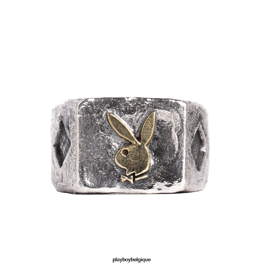 bague tête de lapin côté diamant Playboy accessoire original Hommes 224ZVZ886