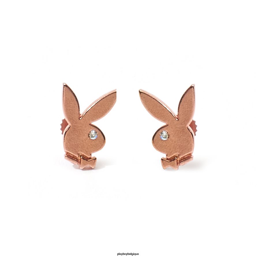 boucles d'oreilles lapin Playboy accessoire or rose Hommes 224ZVZ882