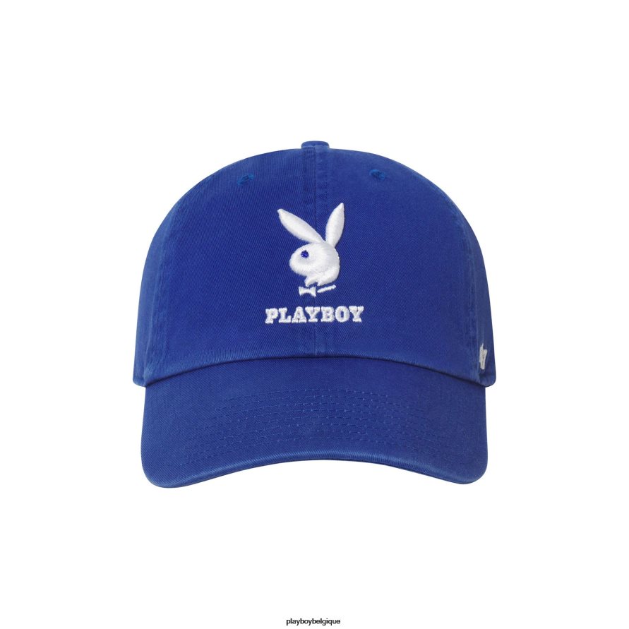Chapeau de papa réglable de marque 47 Playboy accessoire bleu royal Hommes 224ZVZ792