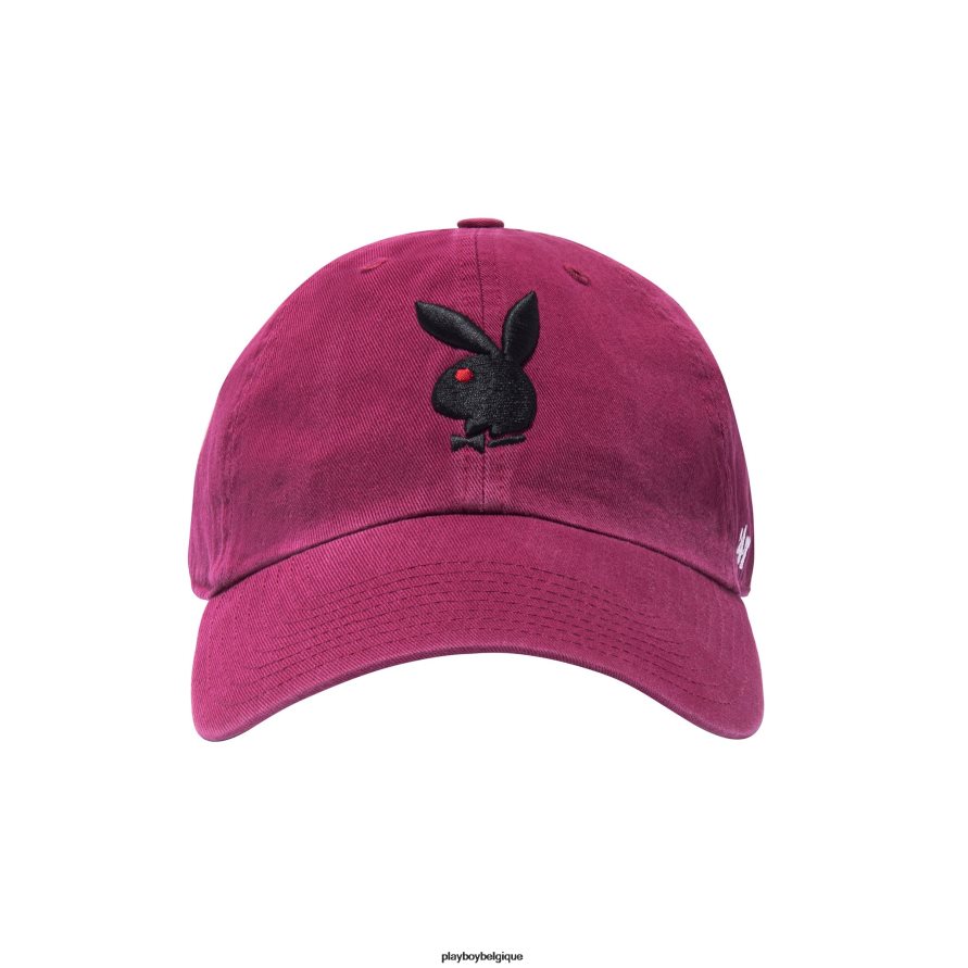 Chapeau de papa réglable de marque 47 Playboy accessoire cardinal/noir Hommes 224ZVZ769