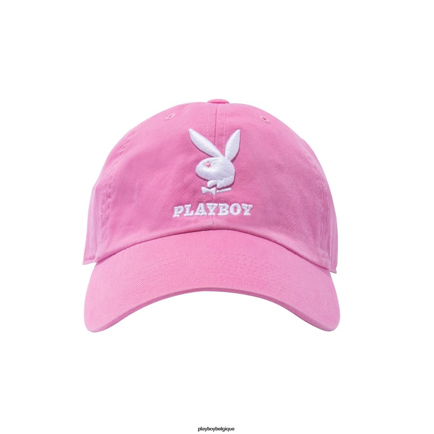 Chapeau de papa réglable de marque 47 Playboy accessoire rose Hommes 224ZVZ793