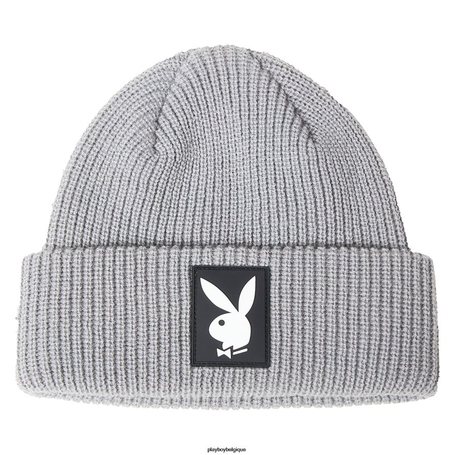 bonnet de lapin Playboy x Pleasures accessoire gris Hommes 224ZVZ744
