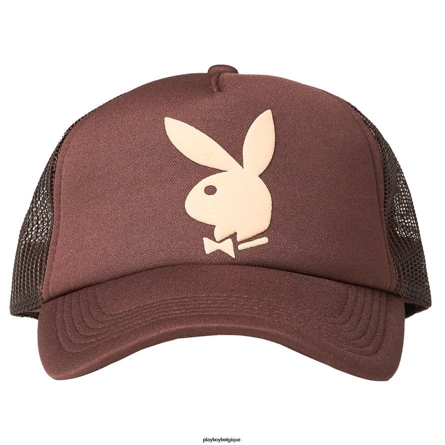 casquette de camionneur lapin Playboy x Pleasures accessoire brun Hommes 224ZVZ739