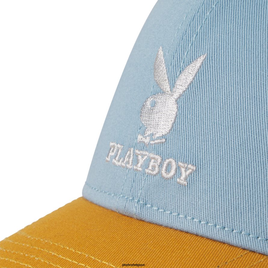 casquette snapback color block Playboy accessoire original Hommes 224ZVZ716