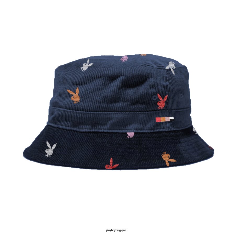 chapeau bob du club de tokyo Playboy accessoire marine Hommes 224ZVZ714