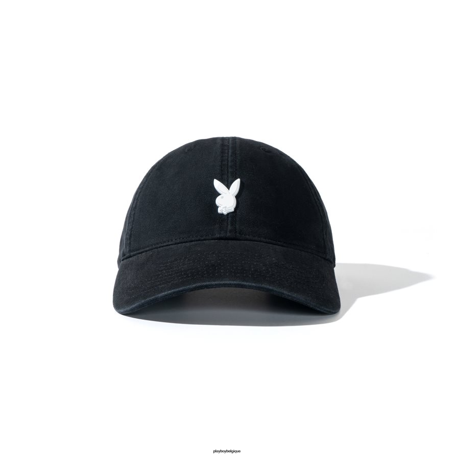 chapeau de papa à épingle à tête de lapin en métal Playboy accessoire noir Hommes 224ZVZ747