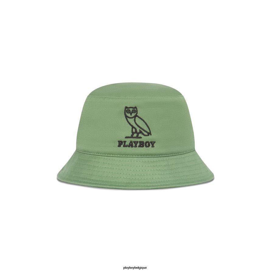 chapeau de seau Playboy X OVO accessoire menthe Hommes 224ZVZ797