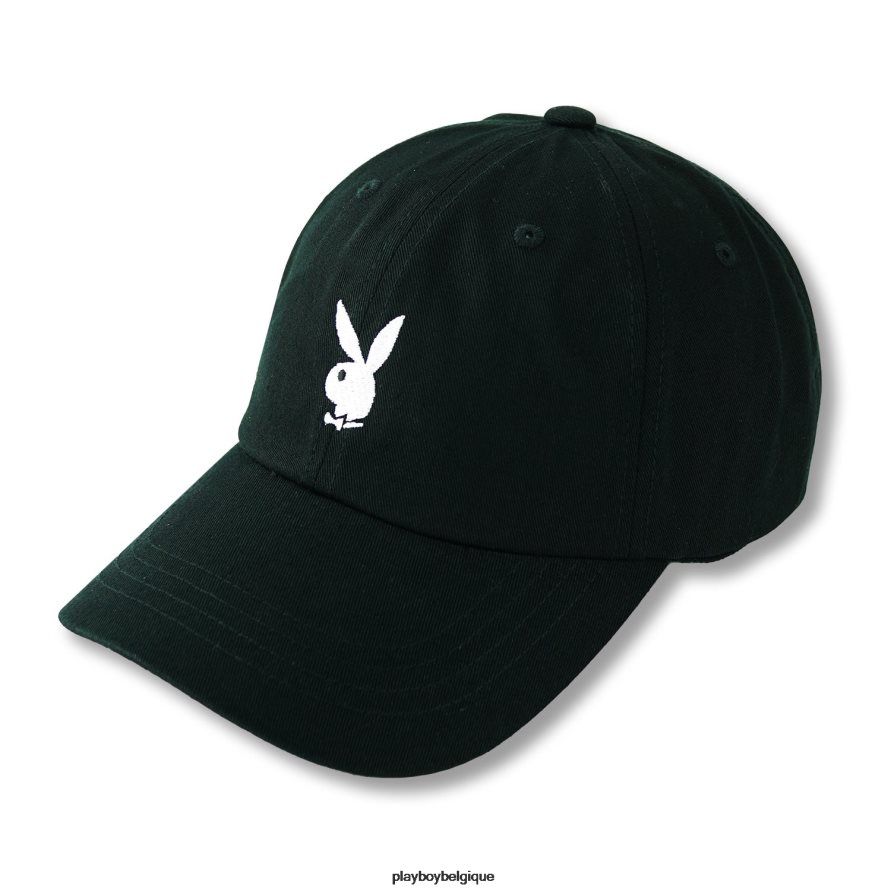 chapeau réglable avec logo tête de lapin Playboy accessoire noir Hommes 224ZVZ704