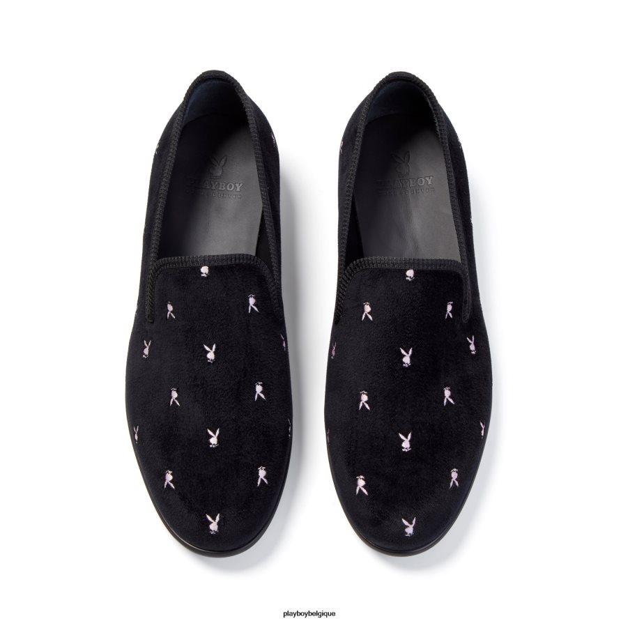 duke + dexter - mocassins mini tête de lapin en velours Playboy chaussure original Hommes 224ZVZ845