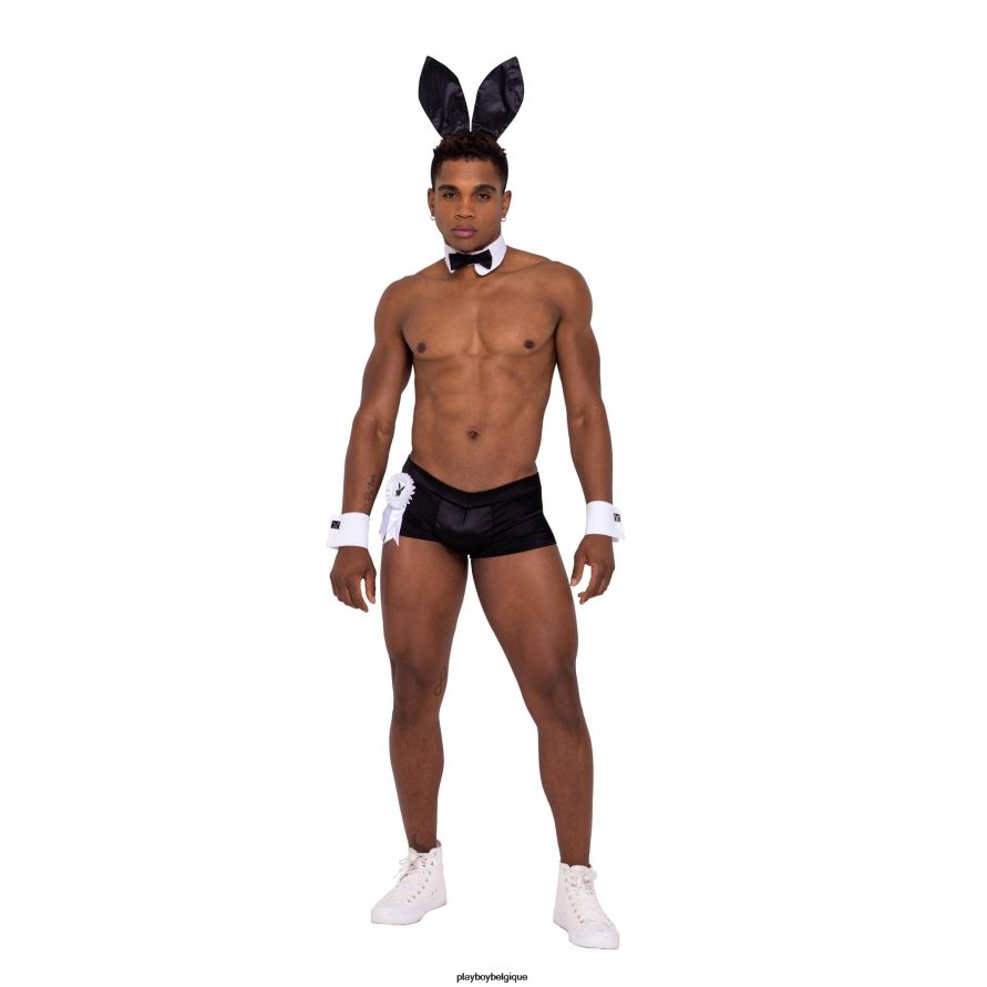 beau camarade de jeu Playboy vêtements noir Hommes 224ZVZ673
