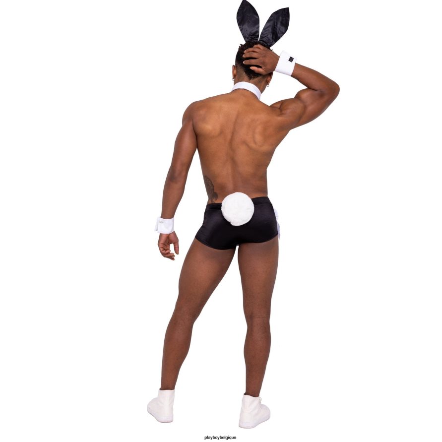 beau camarade de jeu Playboy vêtements noir Hommes 224ZVZ673